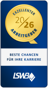 LSWB-Siegel "Exzellenter Arbeitgeber" 2026