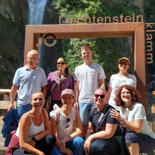 Betriebsausflug Liechtensteinklamm